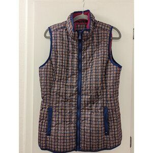 Tommy Hilfiger Women's Houndstooth Down/Feather Quilted Vest